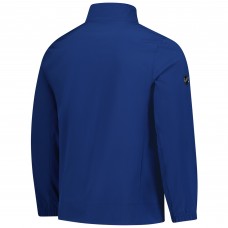 Vancouver Canucks Fanatics Blue Authentic Pro Full-Zip Coaches Jacket