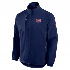 Кофта на молнии Montreal Canadiens Fanatics Navy Authentic Pro Rink Coaches Кофта на молнии Montreal Canadiens Fanatics Navy Authentic Pro Rink Coaches