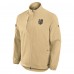 Кофта на молнии Vegas Golden Knights Fanatics Gold Authentic Pro Coach