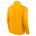 Nashville Predators Fanatics Gold Authentic Pro Rink Fleece Full-Zip Jacket