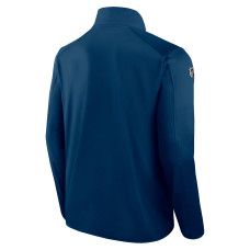 Seattle Kraken Fanatics Deep Sea Blue Authentic Pro Rink Fleece Full-Zip Jacket