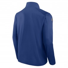 Vancouver Canucks Fanatics Blue Authentic Pro Rink Fleece Full-Zip Jacket