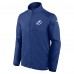 Кофта на молнии Tampa Bay Lightning Fanatics Blue Authentic Pro Rink Fleece