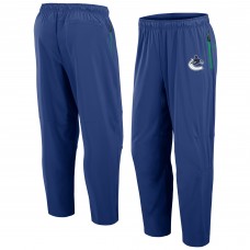 Vancouver Canucks Fanatics Blue Authentic Pro Rink Pants
