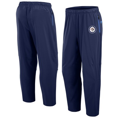 Штаны Winnipeg Jets Fanatics Navy Authentic Pro Rink
