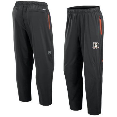 Штаны Anaheim Ducks Fanatics Black Authentic Pro Rink Coaches