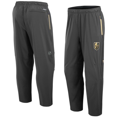 Штаны Vegas Golden Knights Fanatics Gray Authentic Pro Rink Coaches