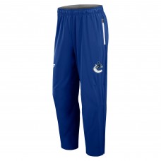 Vancouver Canucks Fanatics Blue Authentic Pro Rink Coaches Pants