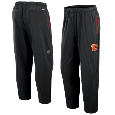 Calgary Flames Fanatics Black Authentic Pro Rink Coaches Pants