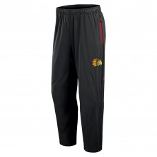 Штаны Chicago Blackhawks Fanatics Black Authentic Pro Rink Coaches