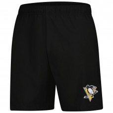 Шорты Pittsburgh Penguins Fanatics Black Tech Training Шорты Pittsburgh Penguins Fanatics Black Tech Training