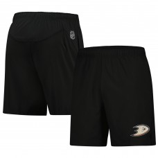 Шорты Anaheim Ducks Fanatics Black Tech Training