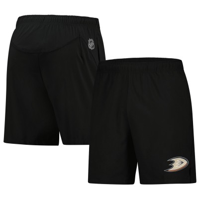 Шорты Anaheim Ducks Fanatics Black Tech Training