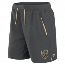 Шорты Vegas Golden Knights Fanatics Gray Authentic Pro Rink Performance