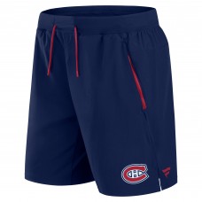 Шорты Montreal Canadiens Fanatics Navy Authentic Pro Rink Performance Шорты Montreal Canadiens Fanatics Navy Authentic Pro Rink Performance