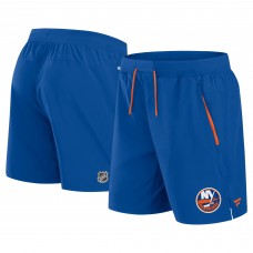 New York Islanders Fanatics Royal Authentic Pro Rink Performance Shorts New York Islanders Fanatics Royal Authentic Pro Rink Performance Shorts