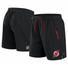 Шорты New Jersey Devils Fanatics Black Authentic Pro Rink Performance