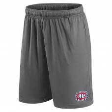 Шорты Montreal Canadiens Fanatics Gray Primary Logo Шорты Montreal Canadiens Fanatics Gray Primary Logo