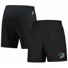 Шорты San Jose Sharks Fanatics Black Authentic Pro Performance