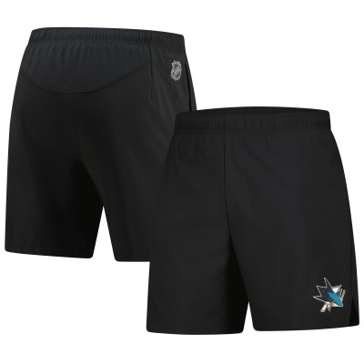 Шорты San Jose Sharks Fanatics Black Authentic Pro Performance