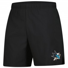 Шорты San Jose Sharks Fanatics Black Authentic Pro Performance