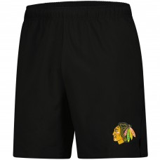 Chicago Blackhawks Fanatics Black Authentic Pro Performance Shorts