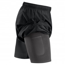 Boston Bruins Fanatics Black Tech Performance Shorts