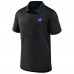 Toronto Maple Leafs Fanatics Black Jacquard Polo