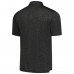 Calgary Flames Fanatics Black Jacquard Polo