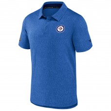 Поло Winnipeg Jets Fanatics Light Blue Authentic Pro Anniversary
