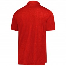 Calgary Flames Fanatics Red Authentic Pro Jacquard Polo