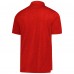 Calgary Flames Fanatics Red Authentic Pro Jacquard Polo