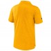 Nashville Predators Fanatics Gold Authentic Pro Jacquard Polo