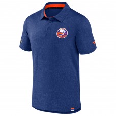 New York Islanders Fanatics Royal Authentic Pro Jacquard Polo New York Islanders Fanatics Royal Authentic Pro Jacquard Polo