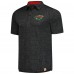 Поло Minnesota Wild Fanatics Black Authentic Pro Jacquard