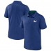Vancouver Canucks Fanatics Blue Authentic Pro Jacquard Polo