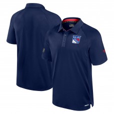 New York Rangers Fanatics Navy Authentic Pro Rink Raglan Polo New York Rangers Fanatics Navy Authentic Pro Rink Raglan Polo