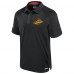 Vancouver Canucks Fanatics Black Authentic Pro Polo