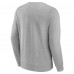 St. Louis Blues Fanatics Gray Nimbus Fleece Pullover Sweatshirt