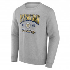 Кофта Pittsburgh Penguins Fanatics Gray Nimbus Fleece