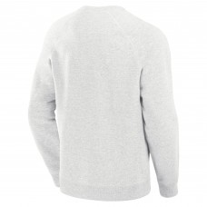 Кофта Chicago Blackhawks Fanatics Heather Gray Banner Fleece Raglan