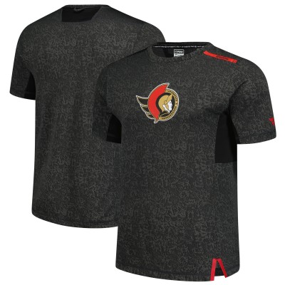 Ottawa Senators Fanatics Black Authentic Pro Performance T-Shirt