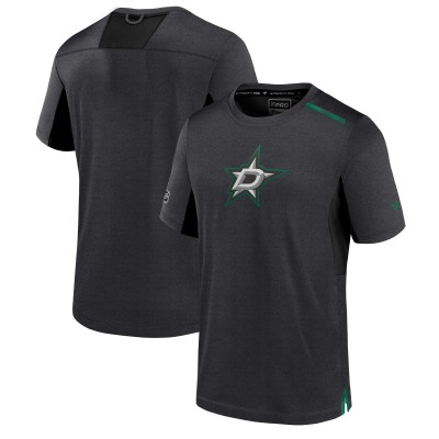 Dallas Stars Fanatics Black Authentic Pro Performance T-Shirt