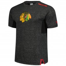 Футболка Chicago Blackhawks Fanatics Black Authentic Pro Performance