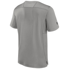 Los Angeles Kings Fanatics Gray Authentic Pro Alternate Logo Tech T-Shirt Los Angeles Kings Fanatics Gray Authentic Pro Alternate Logo Tech T-Shirt