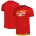 Calgary Flames Fanatics Red Authentic Pro Tech T-Shirt