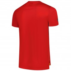 Calgary Flames Fanatics Red Authentic Pro Tech T-Shirt