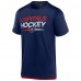 Футболка Washington Capitals Fanatics Navy Authentic Pro Tech