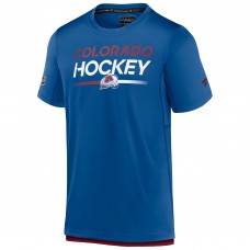 Футболка Colorado Avalanche Fanatics Blue Authentic Pro Tech