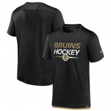 Футболка Boston Bruins Fanatics Black Authentic Pro Tech